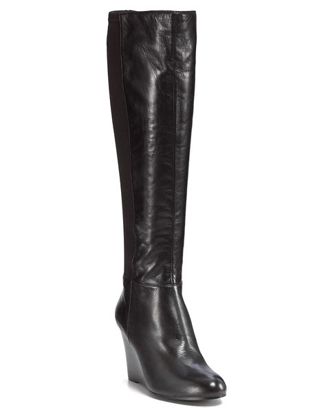 michael kors bromley wedge boot|michael kors bromley boots brown.